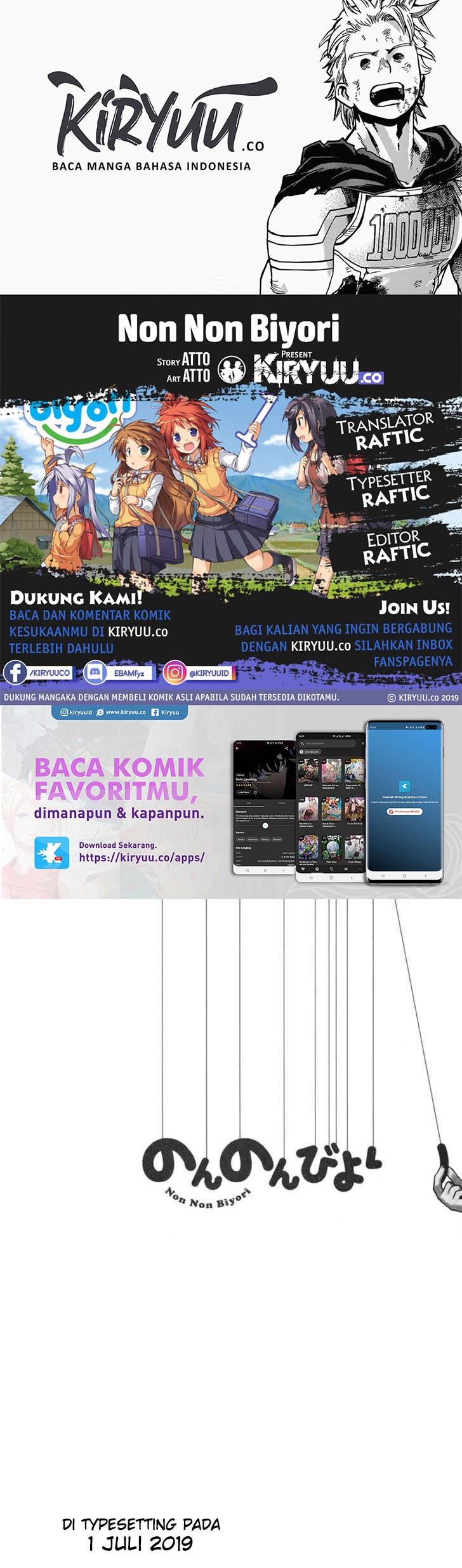 Non Non Biyori Chapter 04 Bahasa Indonesia